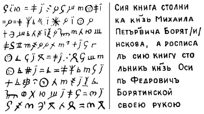 рис1319 Попробуем применить эту же таблицу Константинова к надписи на - фото 53