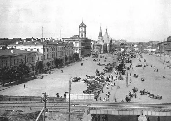 Москва Каланчевская площадь 1928 г Сейчас поезд из Москвы до Омска идет - фото 46
