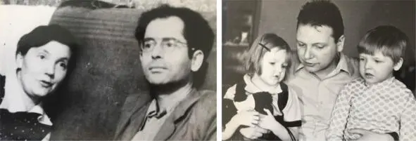 Слева Ирина Муравьёва и Гриша Померанц Справа Володя Муравьёв с детьми Бывал - фото 8