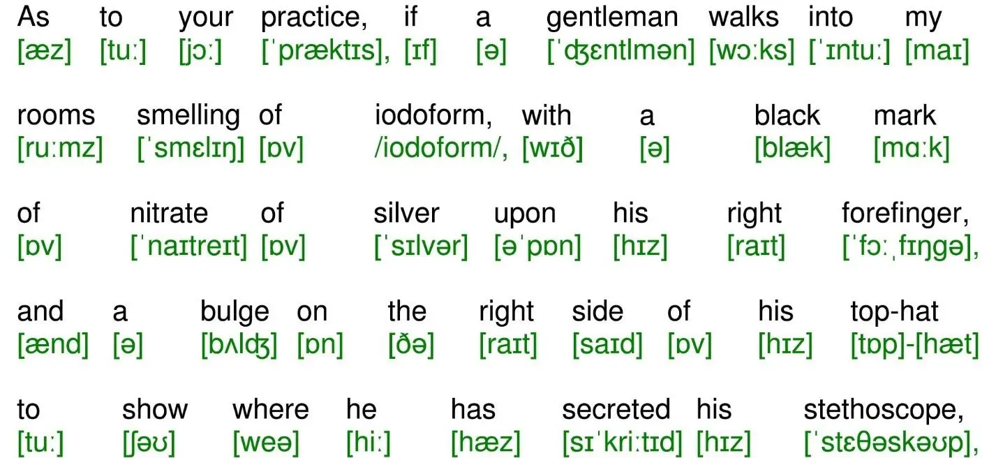As to your practice if a gentleman walks into my rooms smelling of iodoform - фото 29