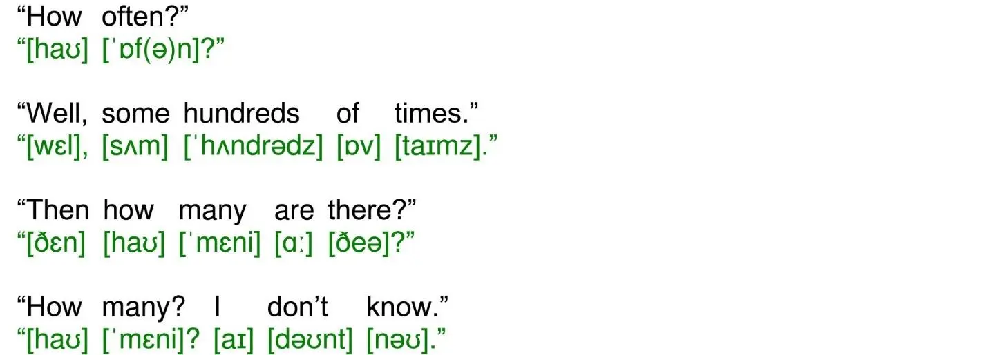 How often Well some hundreds of times Then how many are there How - фото 34