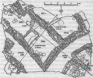 Рис 20 План домов периода Трои III в квадрате Д6 Ножи с загнутым острым - фото 41