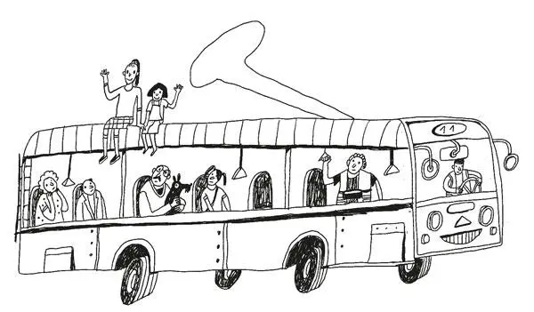 Маруся с Женей отправились на ближайшую остановку Троллейбус подъехал - фото 8