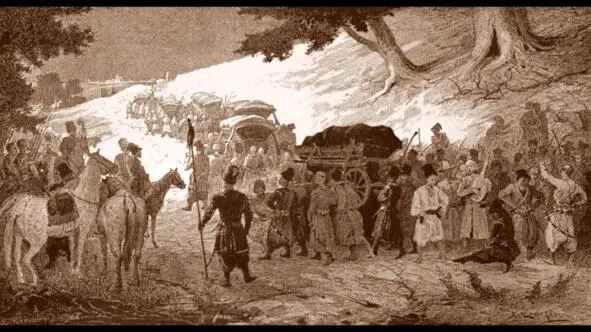 Гайдамаки Год 1768й Это был год когда жлобинские евреи пострадали от - фото 29