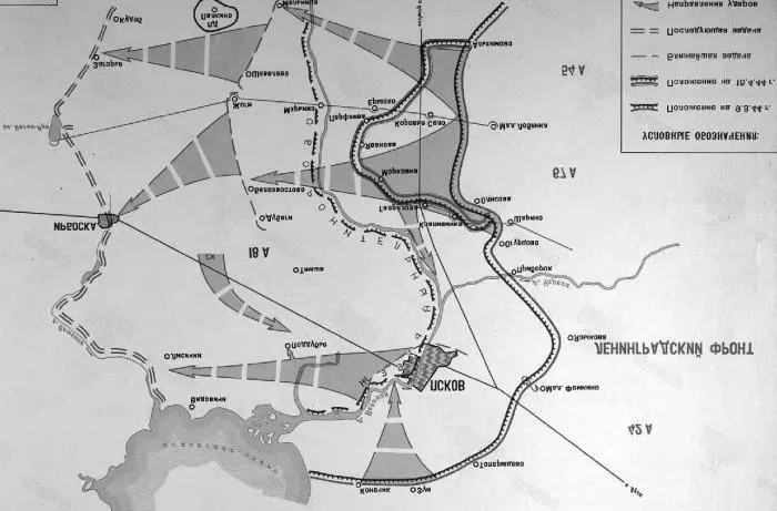 Псковская наступательная операция левого крыла Ленинградского фронта Справка - фото 2
