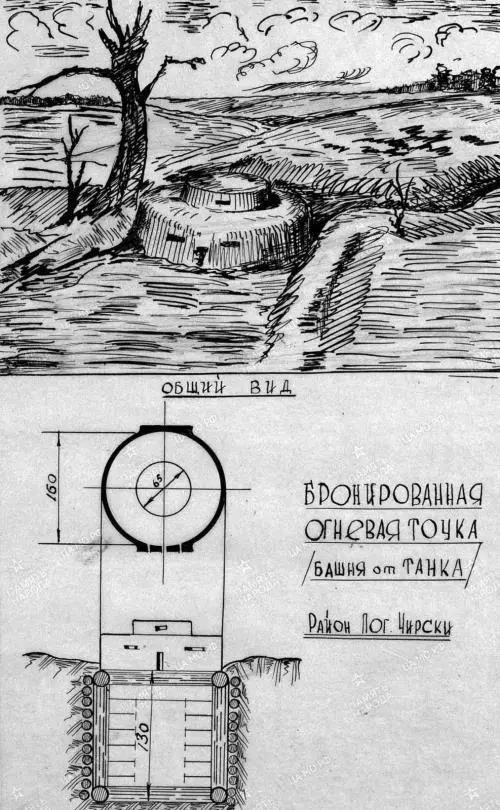 Бронированная огневая точка ЦАМО РФ Ф1003 Оп1 Д231 л57 2 В - фото 6