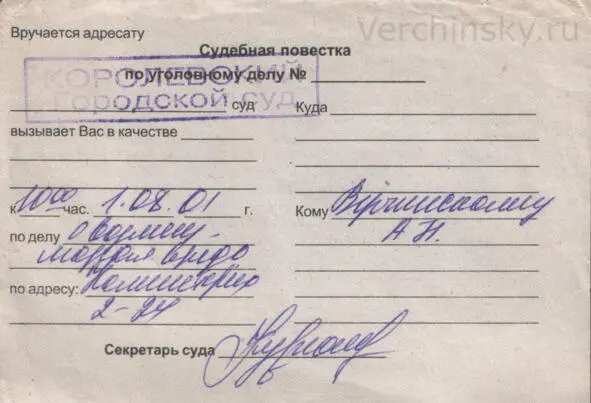 Из личного архива автора Моя жалоба была принята к рассмотрению Со стороны - фото 21