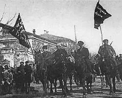 Махновцы вступают в Бердянск Нестор Махно в 1919 году Жена батьки - фото 43