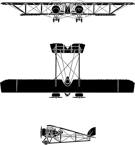 Кодрон G4 Франция Принят на вооружение 1915 год Количество ед 1412 - фото 3