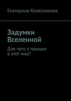 Екатерина Колесникова - Задумки Вселенной. Для чего я пришел в этот мир?