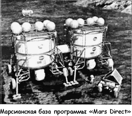 В варианте программы Марс Директ от 1991 года экспедиция на красную планету - фото 114