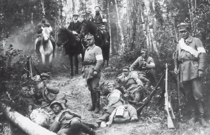 Финские добровольцы в Карелии Красноармейцы сражавшиеся в Карелии В - фото 17