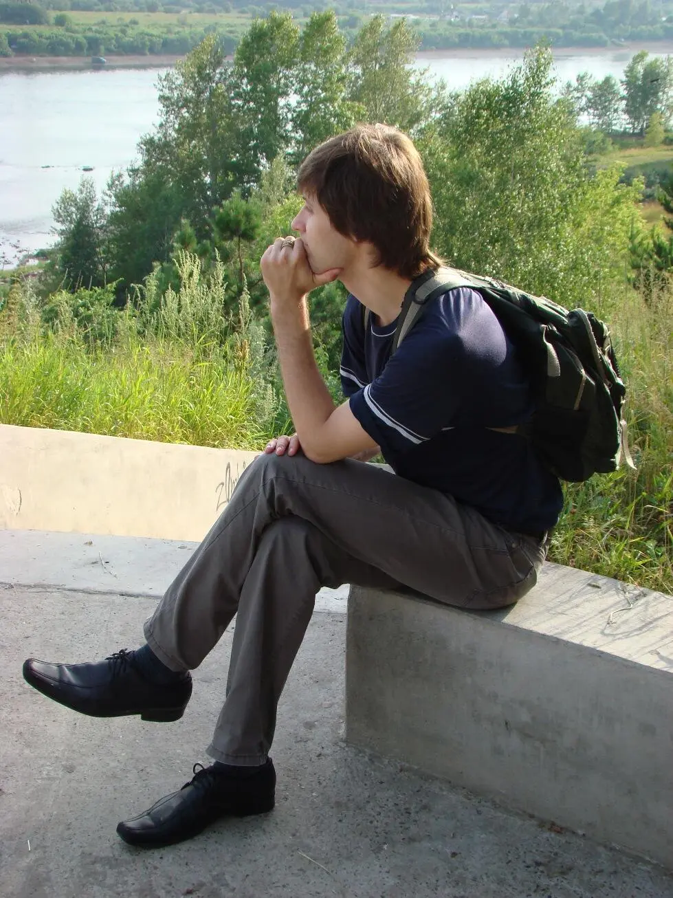 26 Алексей Лагерный сад Июль 2009 года В общем не понятно все это людям - фото 26