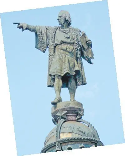Памятник Христофору Колумбу в Барселоне 14511506 гг Давнымдавно когда ещё - фото 6