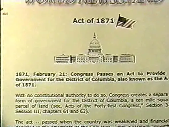 Акт закон Конгресса США о создании независимого городагосударства внутри - фото 7