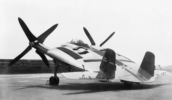 Ещё одно земное летающее блюдце Vought XF5U SDASM Archives Public domain - фото 3