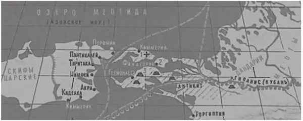 Область древней Синдики Северное Причерноморье V в до н э Интерес - фото 13