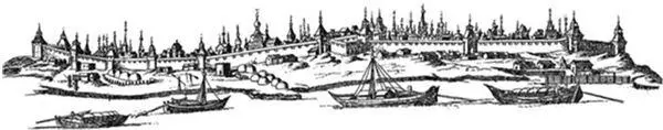 Адам Олеарий Астрахань Гравюра 1663 После 1528 года дипломатические - фото 35