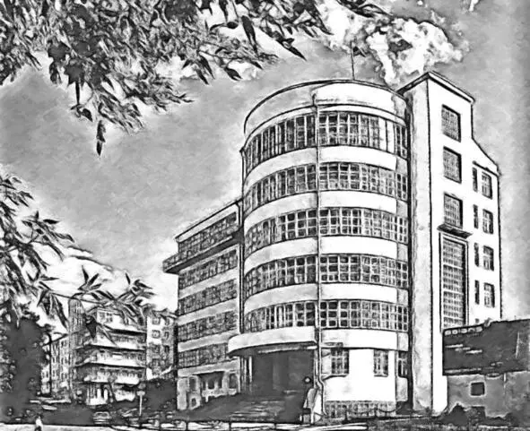 Городок юстиции здание юридического института 1930е годы автор проекта С - фото 6