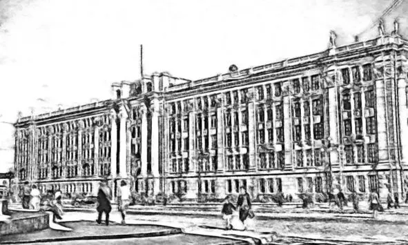 Здание горсовета 19281954 годы архитекторы Г А Голубев и М В Рейшер - фото 7