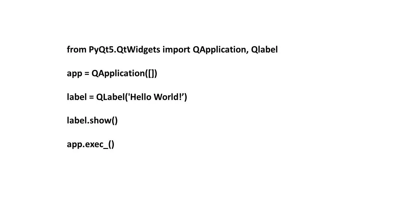 Сначала мы загружаем PyQt с помощью оператора импорта И из PyQt5 виджетов - фото 14