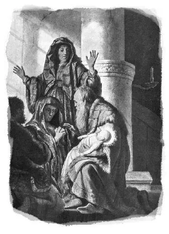 Симеон Богоприимец Рембрандт 16271628 гг Евангелисты рисуют Иисуса - фото 9