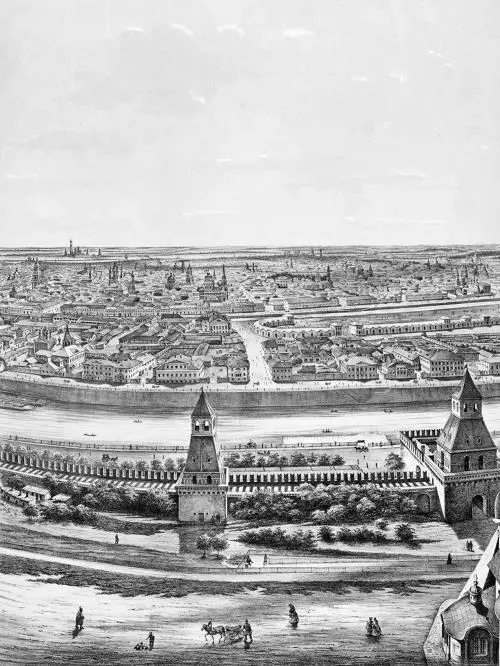 ЖИ АкариБарон Панорама Москвы с колокольни Ивана Великого Южная часть - фото 15