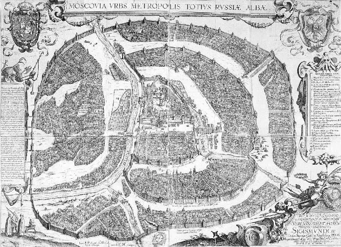 Сигизмундов план Москвы 1618 г АМ Васнецов Москва XVI столетия 1891 г - фото 33