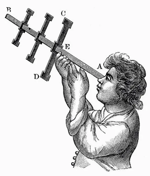 Посох Якова один из первых инструментов для астрономических наблюдений - фото 9
