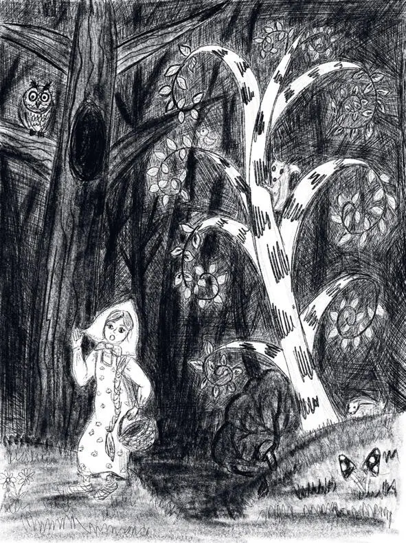 Побежала Варварушка на зов и сама ау кричать не забывала А лес вокруг всё - фото 3