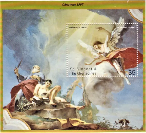 Ахвярапрынашэньне Ісаака 1716 Джавані Батыста Тепола 16961770 - фото 104