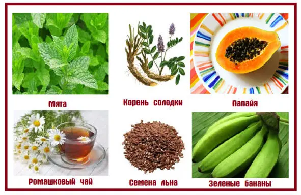 Продукты помогающие при расстройстве желудка Определенные продукты облегчают - фото 13