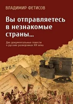 Владимир Фетисов - Вы отправляетесь в незнакомые страны… Две документальные повести о русских разведчиках XIX века