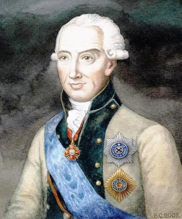 Портрет адмирала Василия Яковлевича Чичагова 17251809Акварель гуашь - фото 14