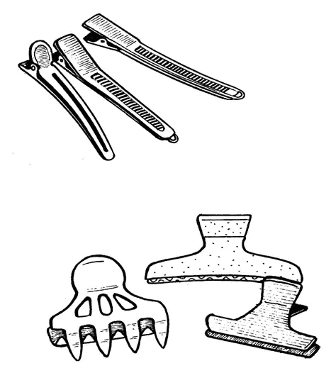 Зажимы для волос Ножницы машинка и другие инструменты для мужской стрижки К - фото 1