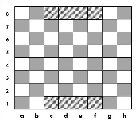 Рис 11 В chesst1чередующийся по цвету порядок клеток игрового поля не - фото 1