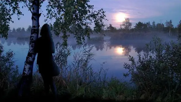 Тает вечер Лунакрасавица полощется на речке Зовёт сверчок свою любимую за - фото 3