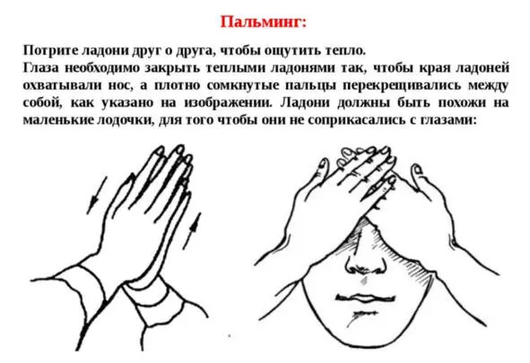 Инструкция к упражнению Пальминг для глаз После этого упражнения глаза будут - фото 2