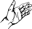 Рис 2 Обозначение суставов пальцев левой руки а б суставы большого пальца - фото 2
