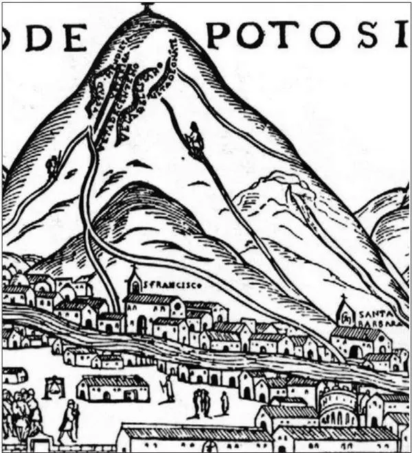 СерроРико прообраз Серебряной горы Известно также что в устье ЛаПлаты - фото 2