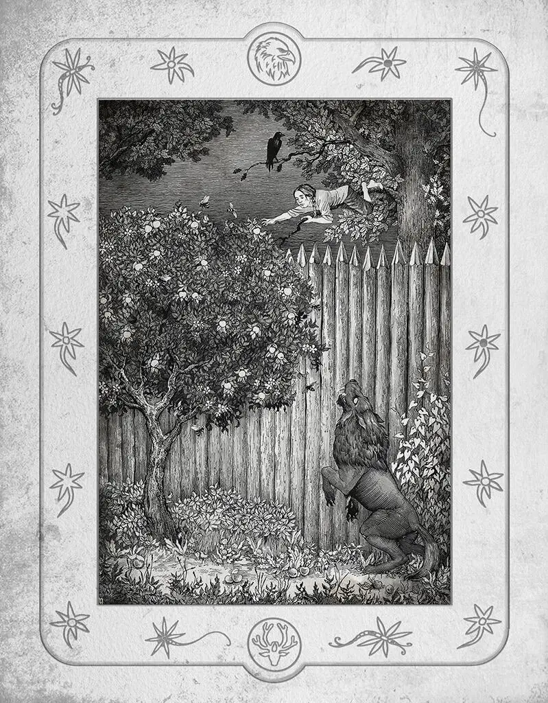 Дальше по ушам вдарил треск карканье Отрок камнем полетел вниз хватаясь - фото 1