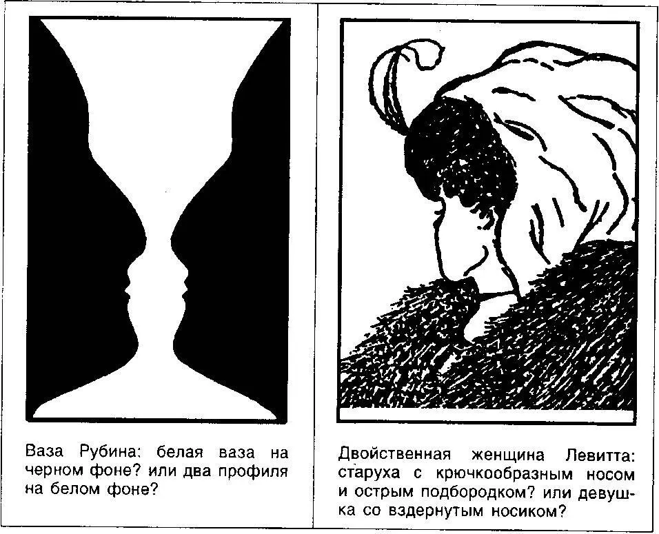 Мы не воспринимаем эти двойственные образы одновременно а именно - фото 1