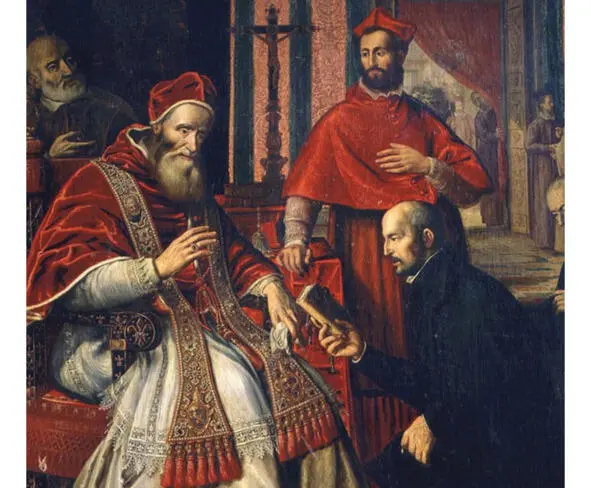 Рис 4 Папа Павел III Алессандро Фарнезе дает добро на основание Общества - фото 4
