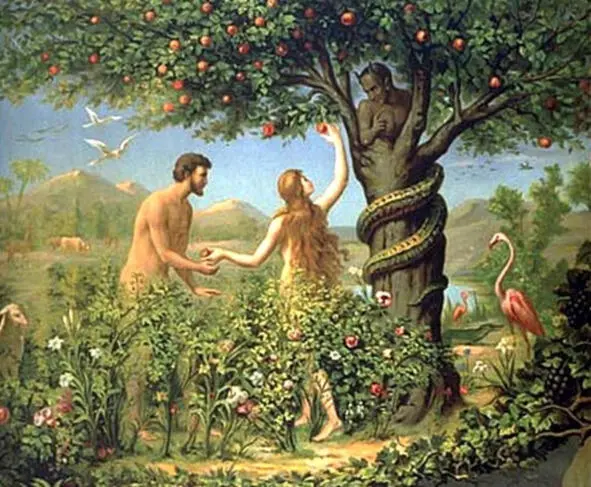 Адам и Ева родили Каина и Авеля Каин убил Авеля От Каина произошло племя - фото 1