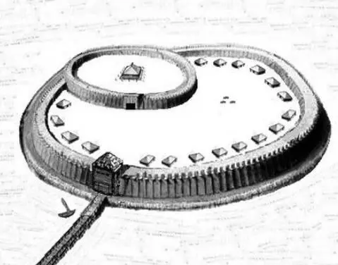 Славянская крепость с двумя земляными кольцеобразными валами 44 Славянская - фото 7