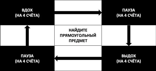 Рис 6 Квадрат дыхания Действие 6 Ноздревое дыхание 3 круга по 4 - фото 8