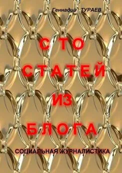 Геннадий Тураев - Сто статей из блога. Социальная журналистика