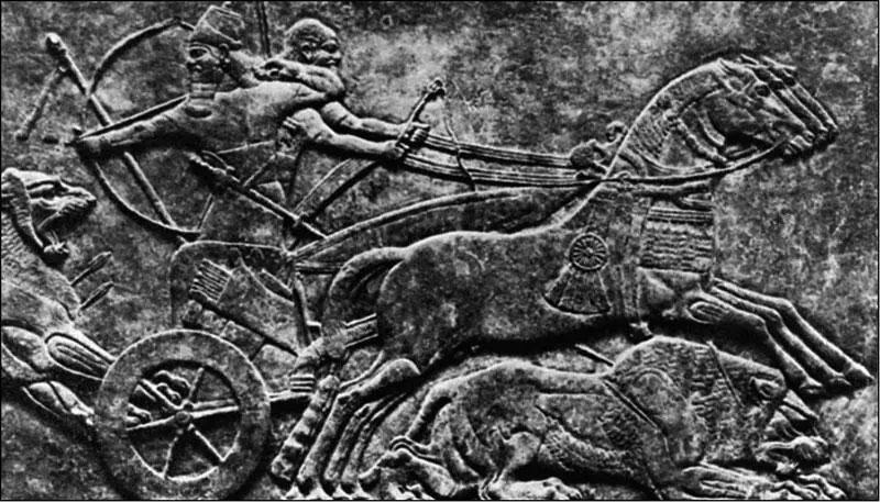 Ассирийская колесница И этот факт вполне объясним Ведь в большинстве - фото 1