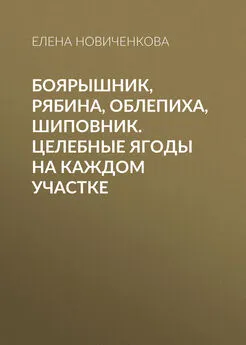 Елена Новиченкова - Боярышник, рябина, облепиха, шиповник. Целебные ягоды на каждом участке