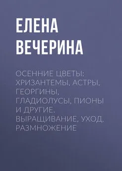 Елена Вечерина - Осенние цветы: хризантемы, астры, георгины, гладиолусы, пионы и другие. Выращивание, уход, размножение